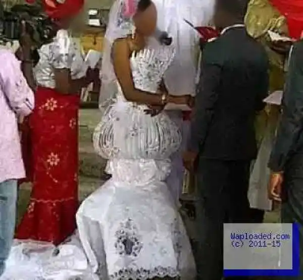 Ladies, Can You Rock This Outfit On Your Wedding Day? (Photo)